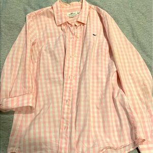 Pink Vineyard Vines Shirt
